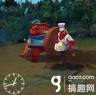 英雄联盟lol潘森新皮肤曝光 面包师潘森 23日测服:掘墓重生潘森获新皮肤