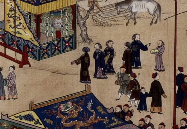 乾隆摹本《康熙万寿图》