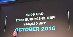 贵不贵？索尼PSVR定价399美元将于10月发售