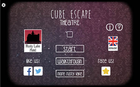 Cube Escape Theatre攻略 方块房间逃脱剧院通关图文攻略