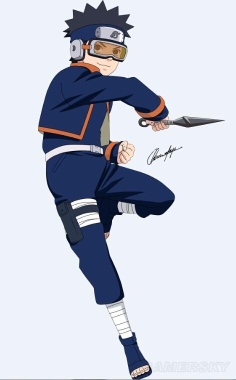 火影忍者手游少年带土壁纸少年带土高清壁纸下载 搞趣网