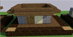 我的世界0.13.1来自星星的房子怎么建0.13.1韩式小屋建造设计图